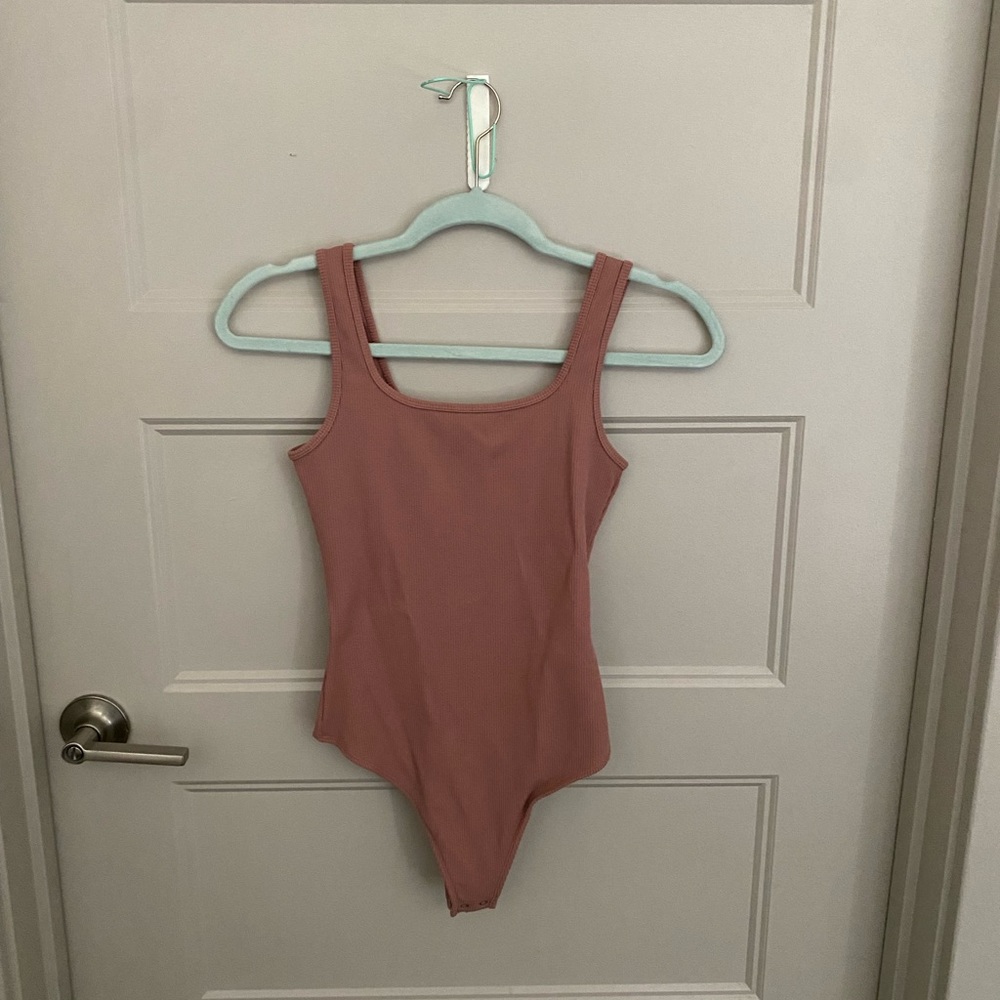 abercrombie pink body suit